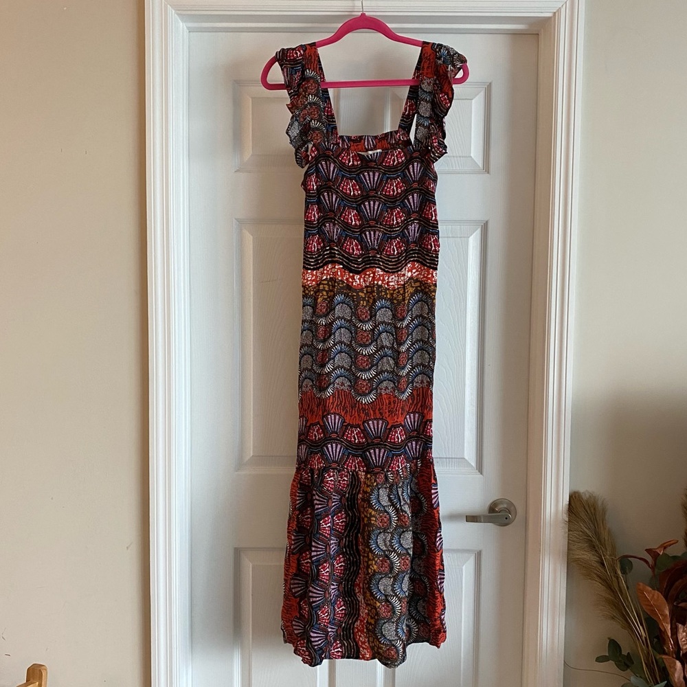 NWT Anthropologie Corey Lynn Calter Doriane midi dress -  Large